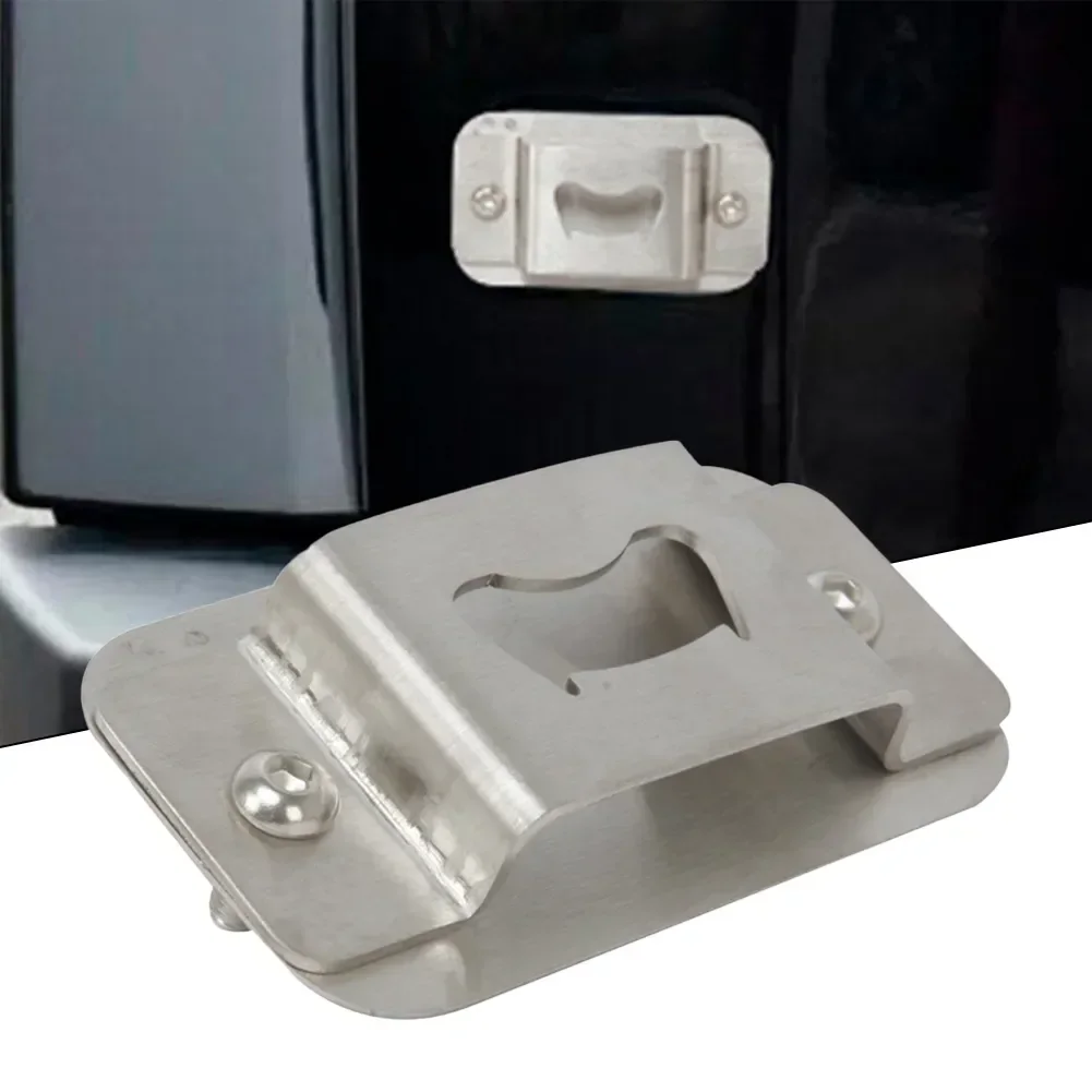 

Новейшая открывалка для бутылок из нержавеющей стали для номерного знака для Jeep Wrangler JK 2007-2017, автомобильные аксессуары