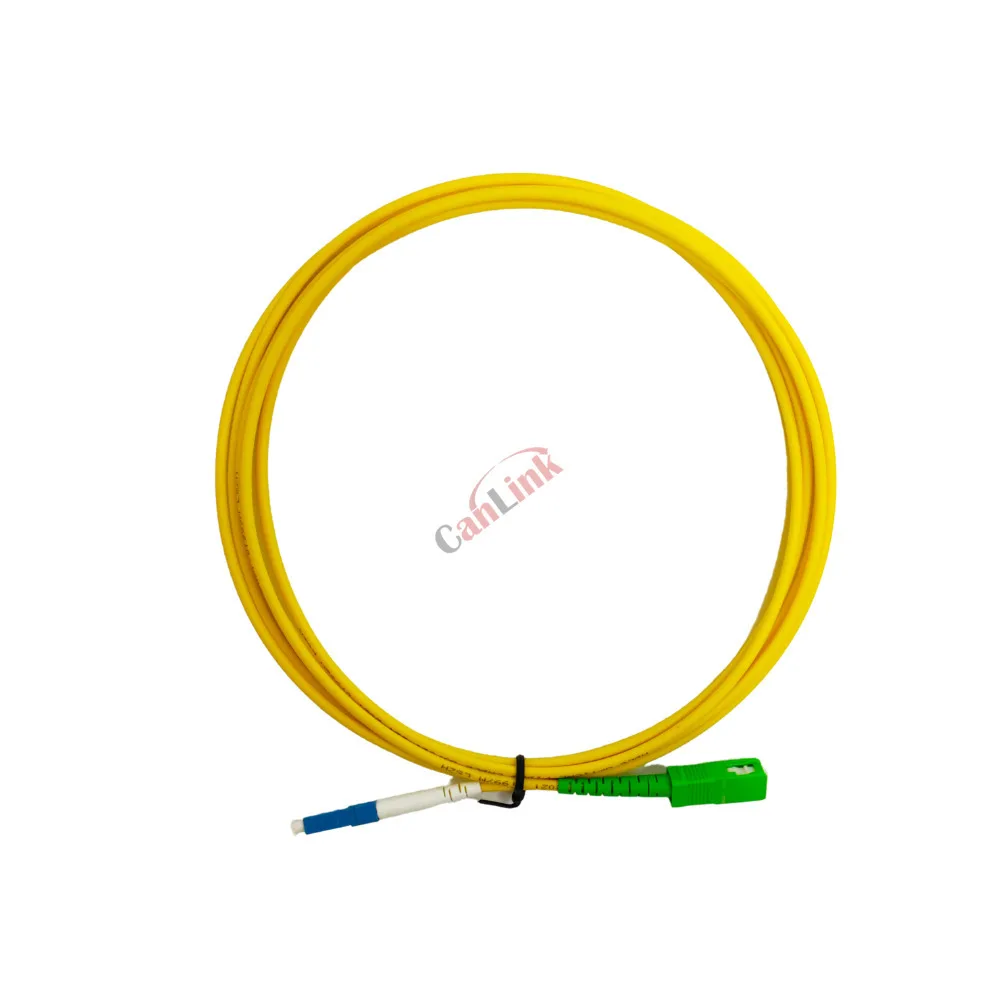 10 pz SC/APC-LC UPC Patch Cord in fibra 3.0mm LSZH G657A 1/2m/3m SC UPC ponticello in fibra Simplex