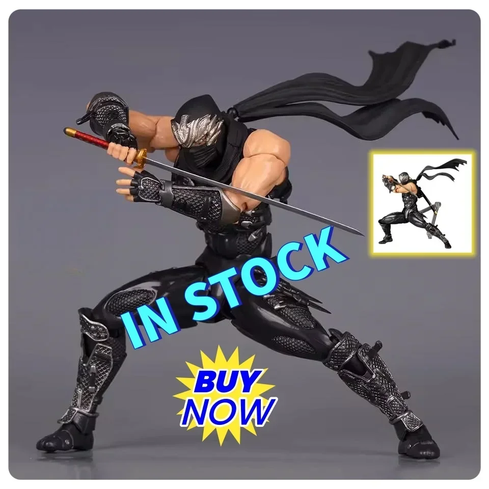 

Instant Shipping Top Seller Ryu Hayabusa Ninja Gaiden Action Figure | Amazing Yamaguchi Articulated Joints In Stock Ideal Gift