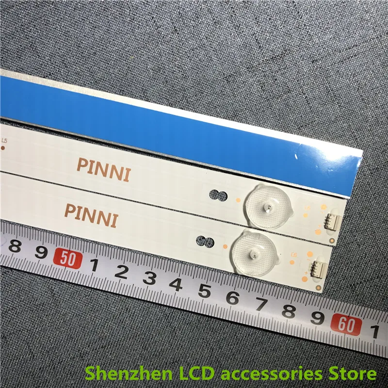 สําหรับ MG-32D2806V2C3B59018M-YY BG32A100 590 มม.6V 6LED 32 นิ้วใช้อลูมิเนียม 100% ใหม่ LCD TV Backlight บาร์