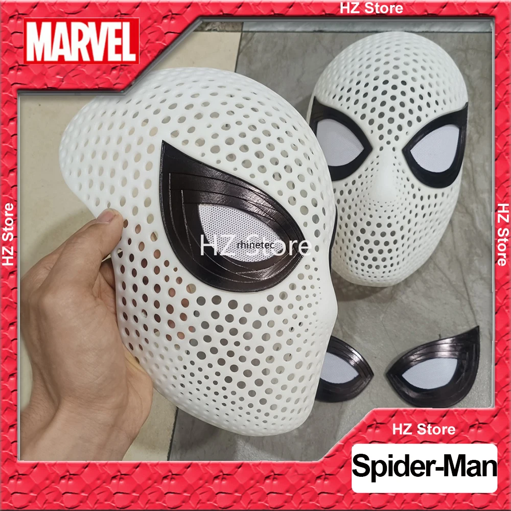 

Лицевая оболочка Marvel DIY с 2 парами глаз, аксессуары для Голландского Человека-Паука, маска Человека-Паука ручной работы, костюм для косплея