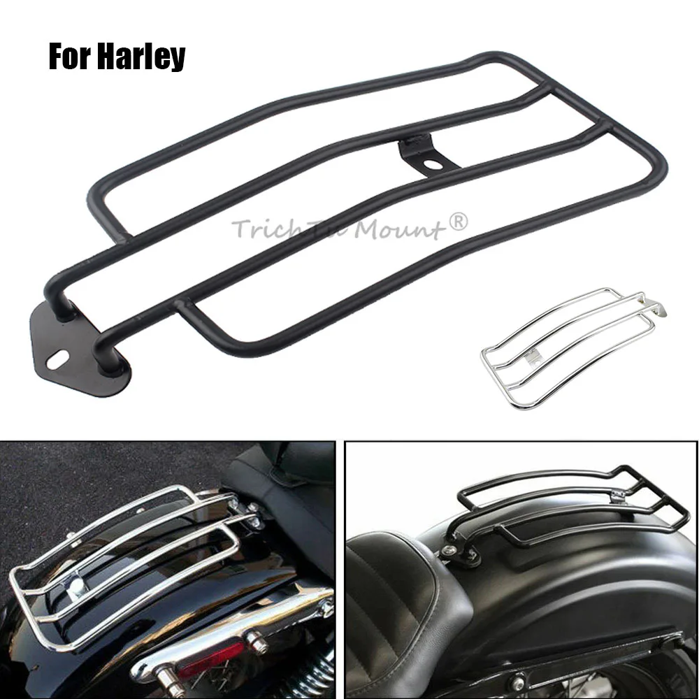 Rear Luggage Rack For Harley Sportster XL XLH 883 1200 883C 1200C 1985-2003 Motorcycle Solo Seat Fender Carrier Accessories