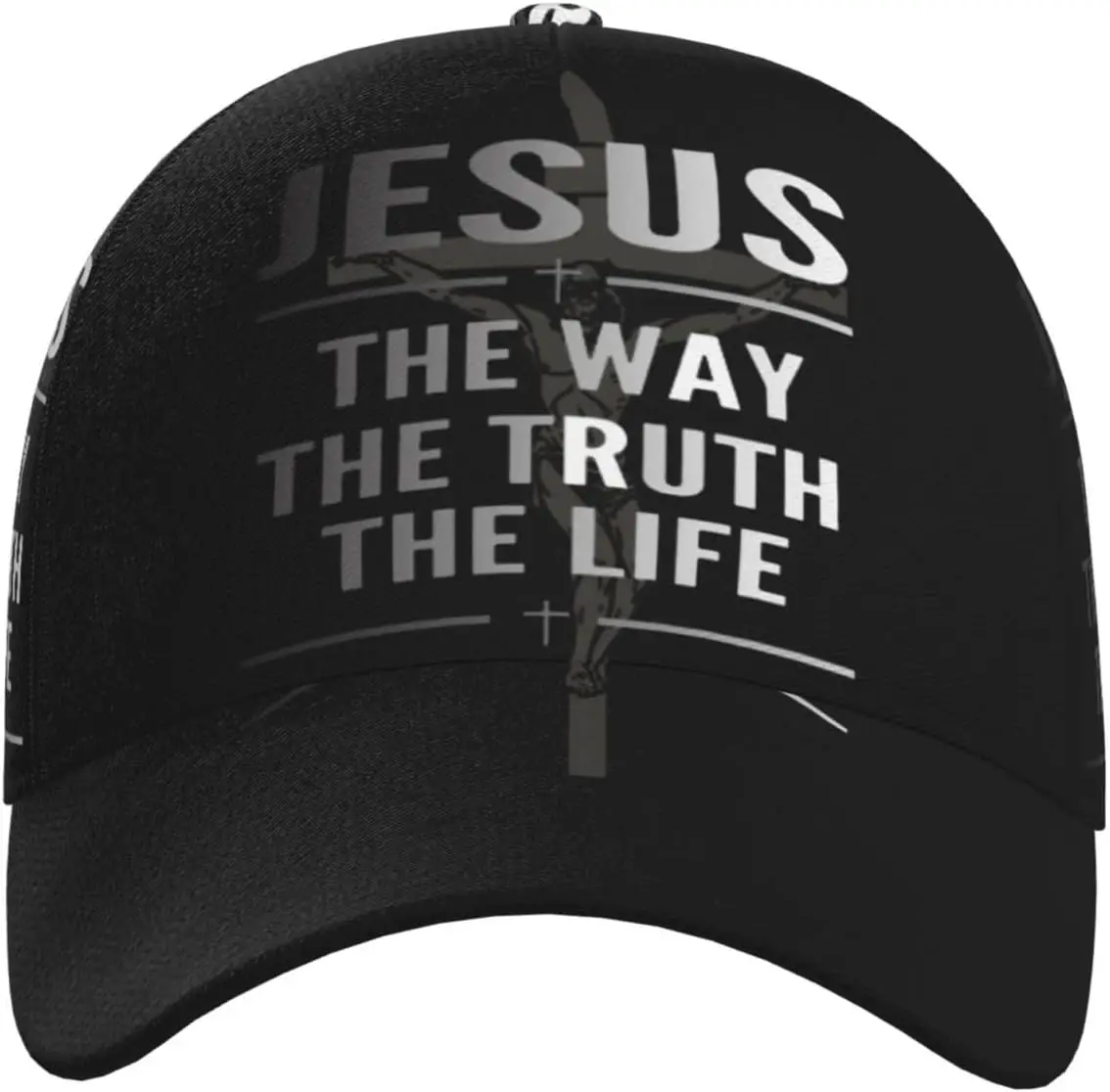 Jesus Cap Christian Baseball Cap Jesus Bible Sun Hat Adjustable Cap Cross Hat Trucker Hat