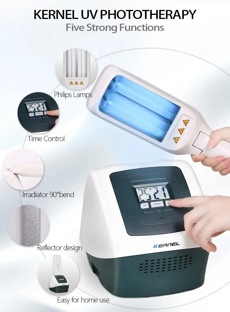 Professional Production UV Phototherapy Light Source Technology Permanent Treatment For Vitiligo