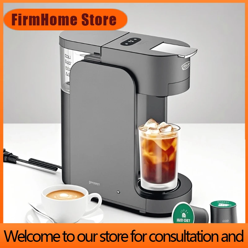FirmHome Storeкофемашина Cafe Capsule Coffee Machine, Home Office RV Camping Mini Small Fully Automatic Ltalian Coffee Machine M