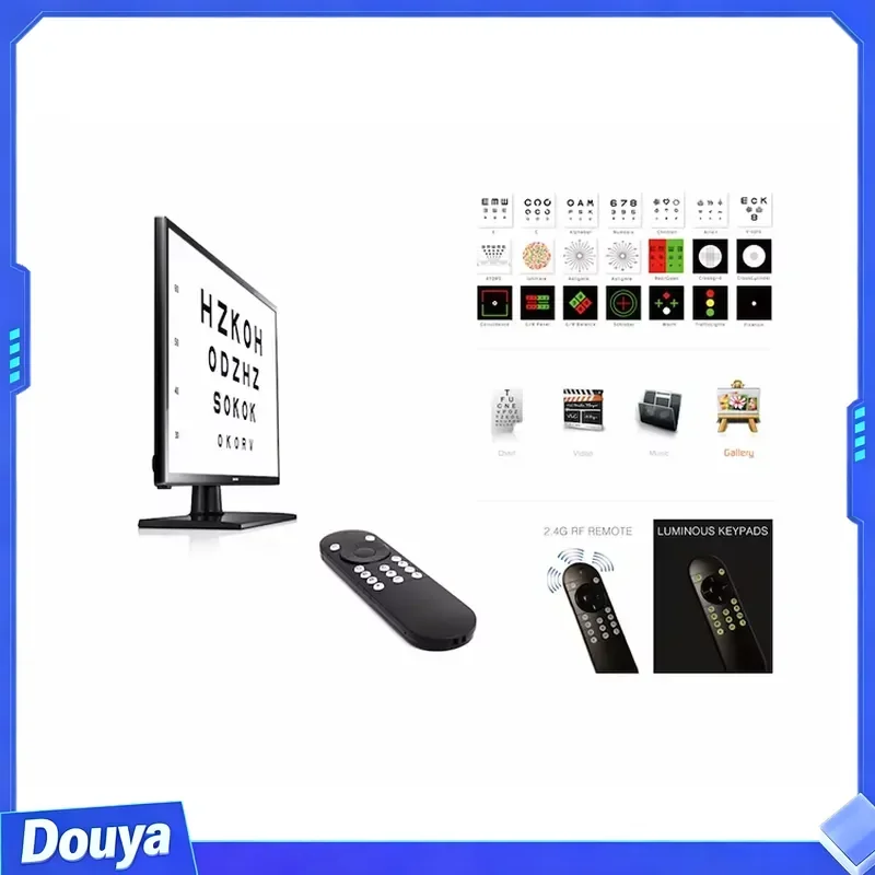Digital Eye test Led Visual Acuity Panel Eye Chart Vision Dongle