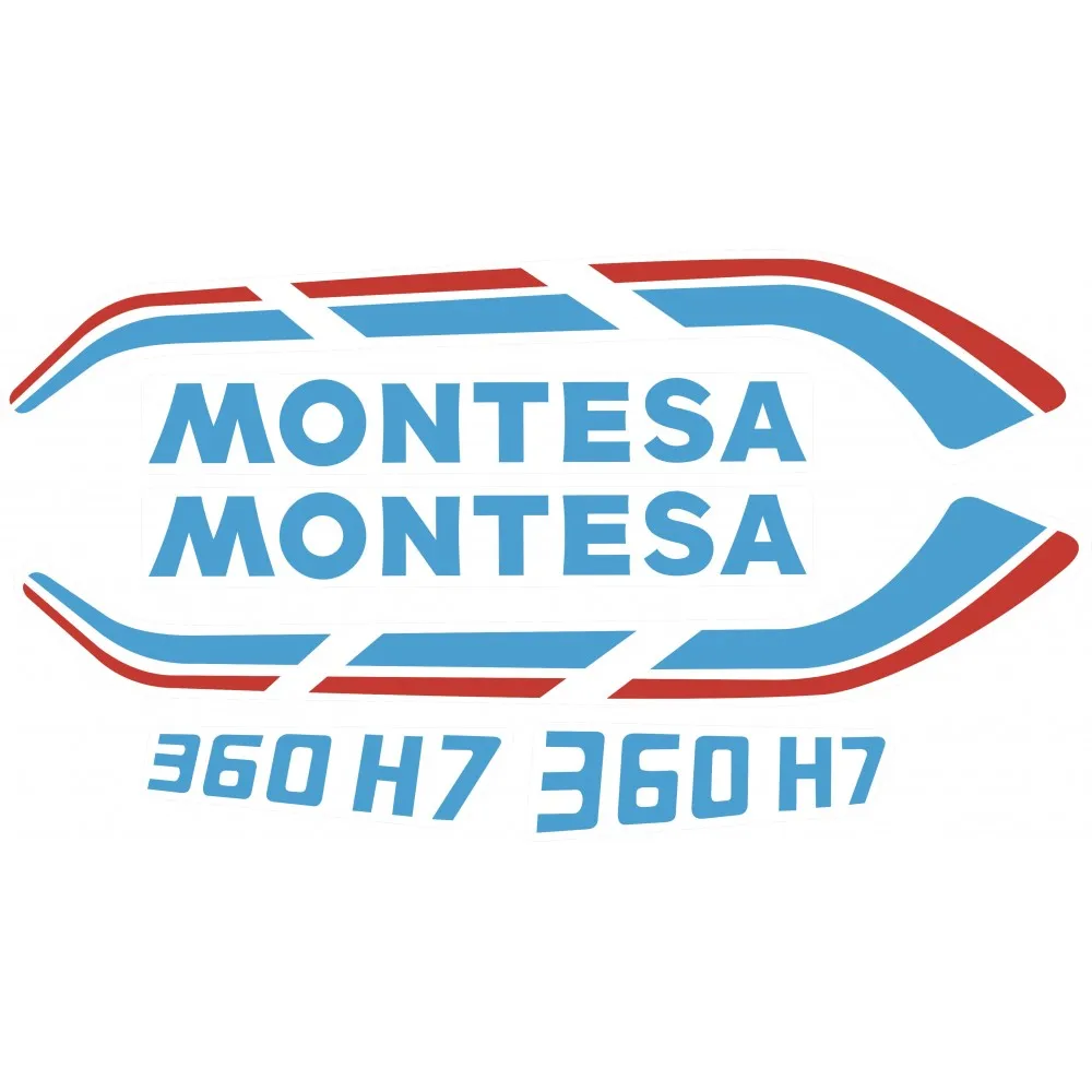 Classic motorcycle compatible stickers  MONTESA Enduro 360 H7