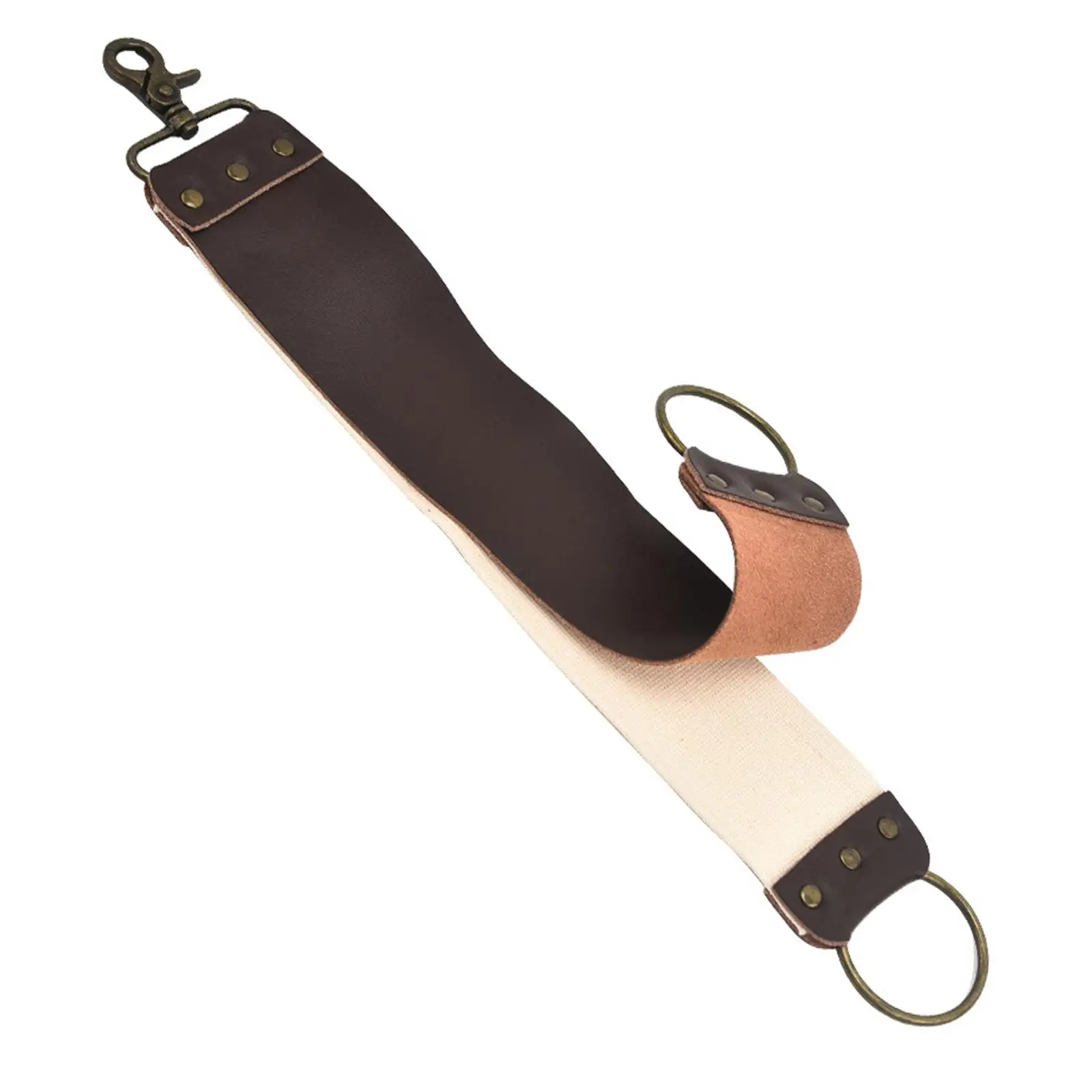 Leather Shaving Strop Sharpening Belt Adult Replacement Beginner Multifunctional Sharpening Strop Belt Knife Sharpening Shaving