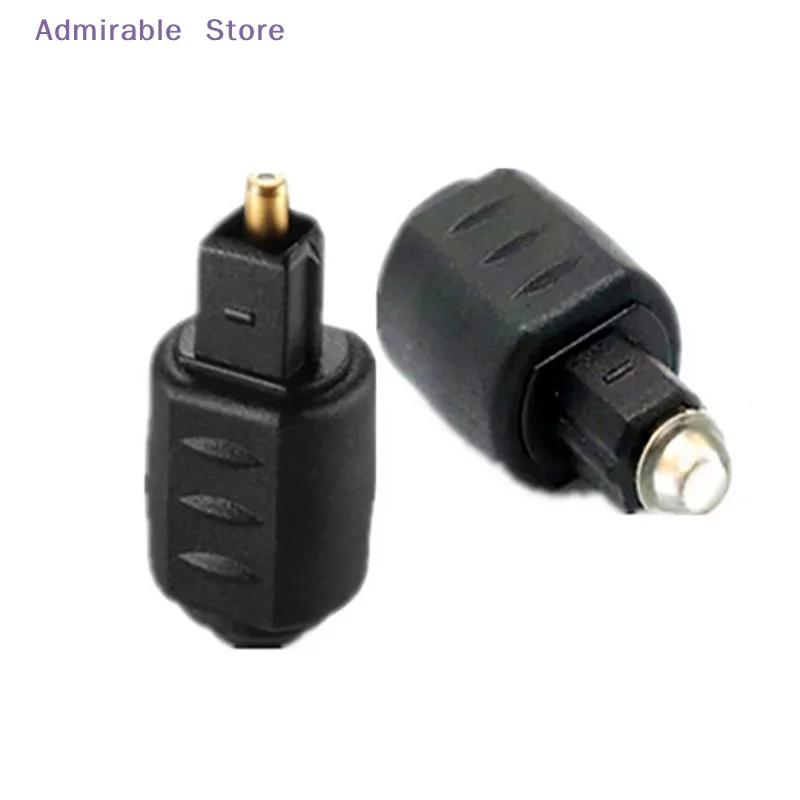 [W]Mini Optical O Adapter 3.5mm Female Jack To Digital Square Optical Audio Cable