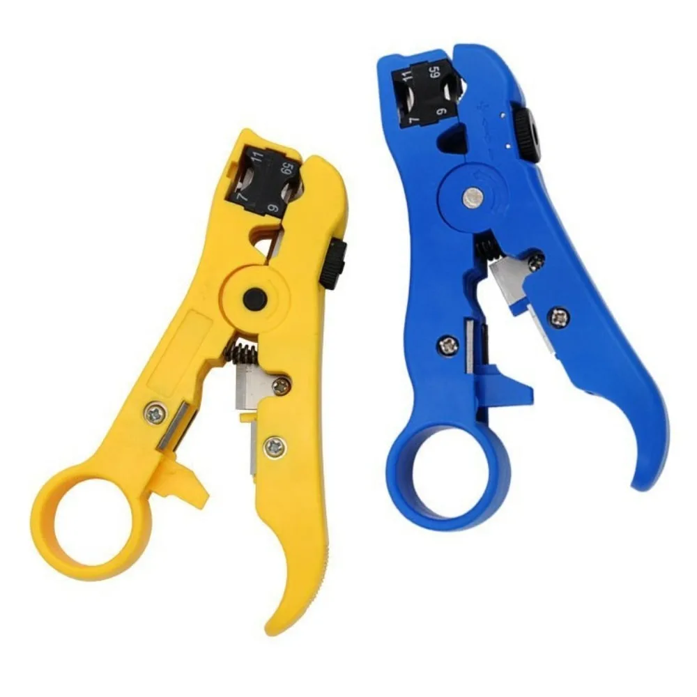 

For Round Cable and Flat Cable All-In-One Stripping Tool Wire Stripper Coaxial Cable Stripper Cutter Pliers