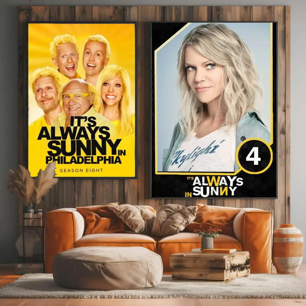 tv series I-Its Always Sunny in Philadelphia-A Painting Calligraphy Artwork for Living Room Bedroom Office Home Decor