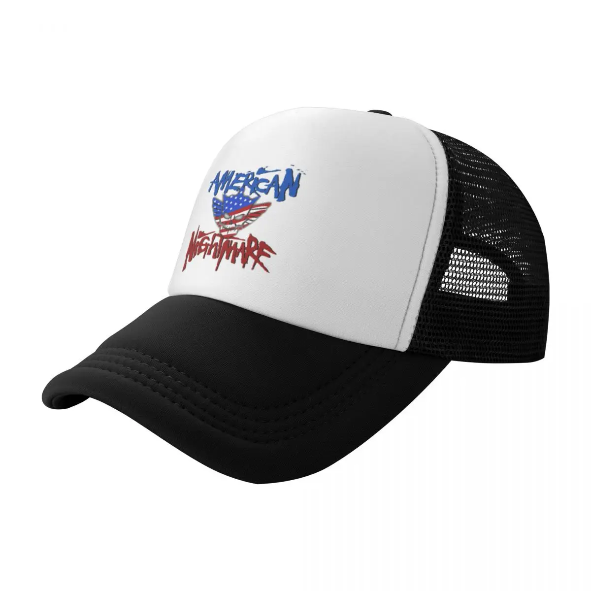 Cody Rhodes American Nightmare Design Travel Mesh Baseball Caps Women Unisex Female Beach Sunscreen Hat Hip Hop Trucker Cap