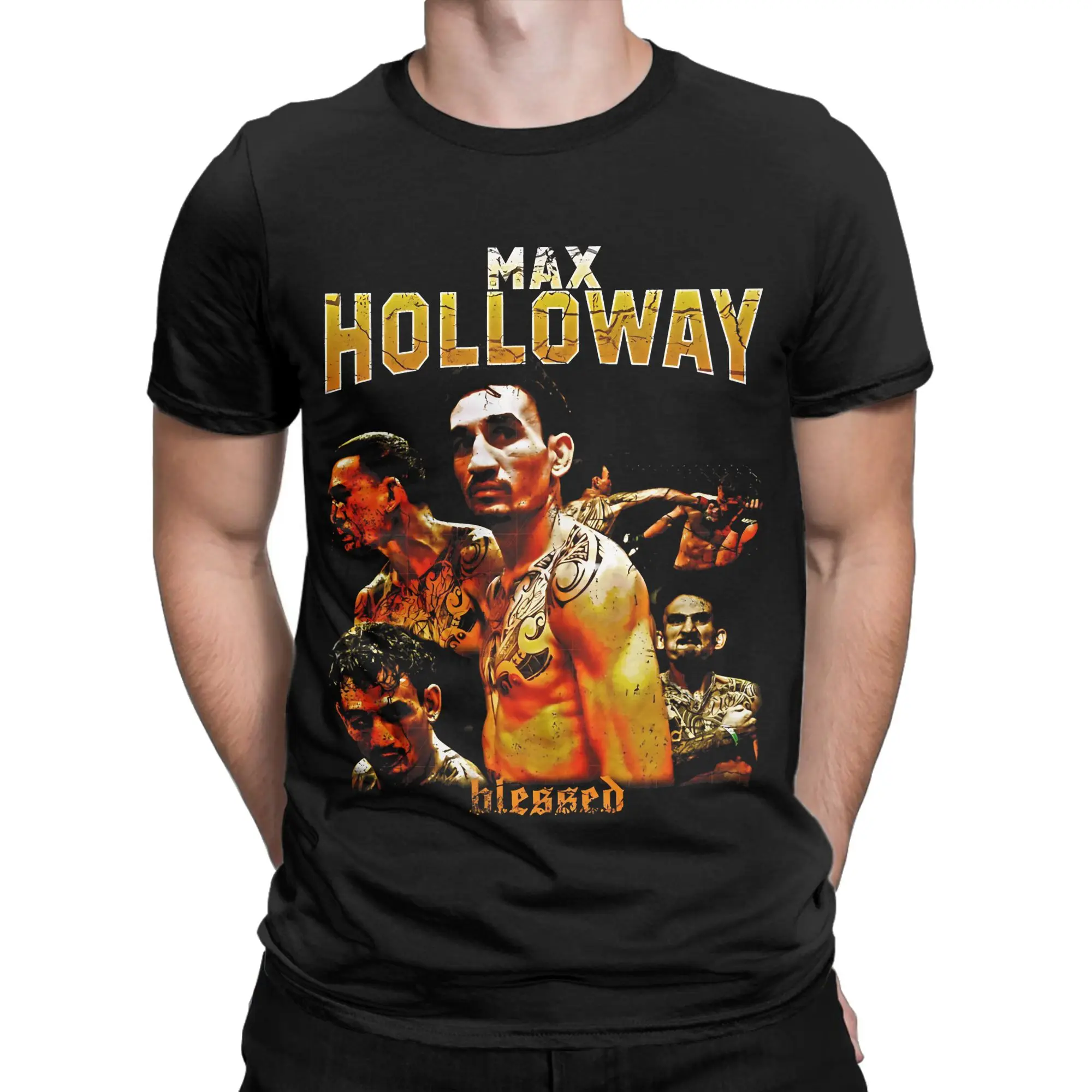 Maxs Blesseds Holloways New Arrival T Shirt for Men Women  Pure Cotton  Tee Shirt Clothing