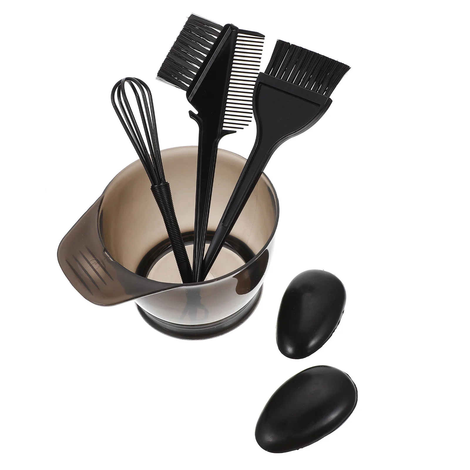 1 مجموعة مجموعة صبغ الشعر مع وعاء خلط أدوات التلوين لعلاج الشعر تلوين تبييض آمن حافة مشط غطاء للأذنين مريح #3