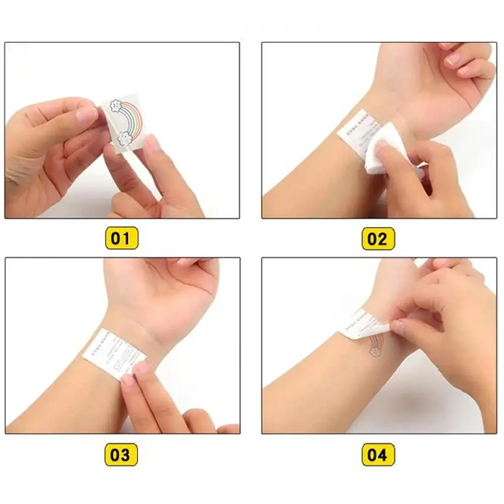 Временные татуировки наклейки аниме косплей сценическое представление макияж Хэллоуин вечерние украшения водостойкая наклейка для лица