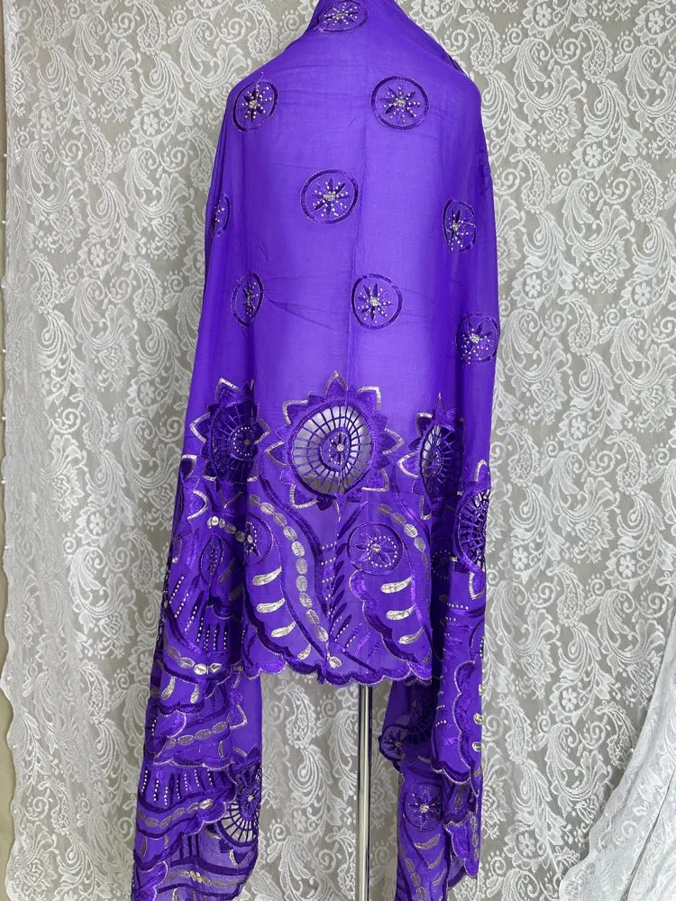 2026 Neuer Afrikanischer Islamischer Damen-Schal Modischer Pashmina-Turban Gebetstuch 100% Baumwolle Bestickter Schal Muslimischer Party-Hijab für Damen – Detail 35
