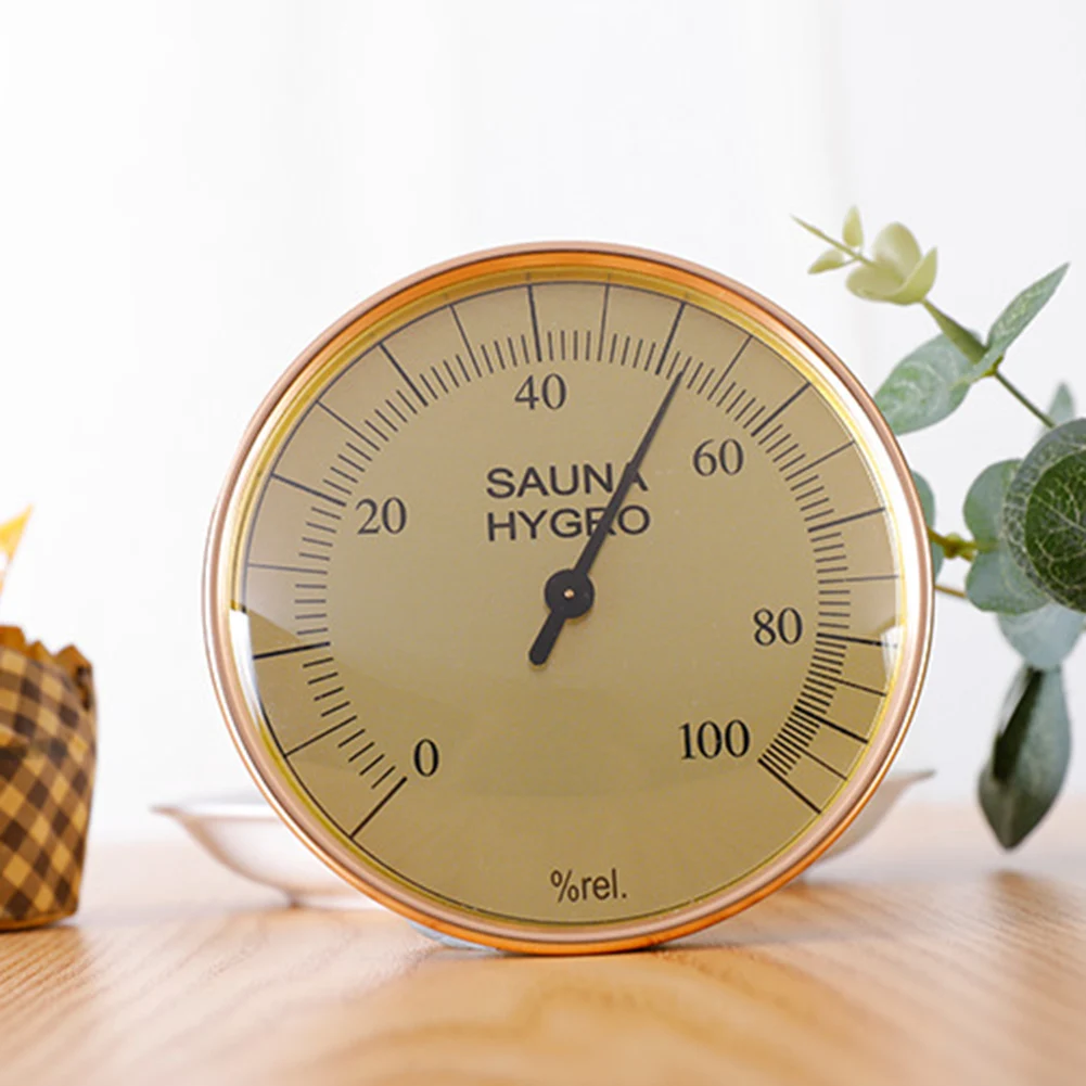 Vochtigheidsmonitor Batterijloze meter Constructie van aluminiumlegering Geen batterijvoeding Nauwkeurige vochtigheidsmeter voor stoomruimte