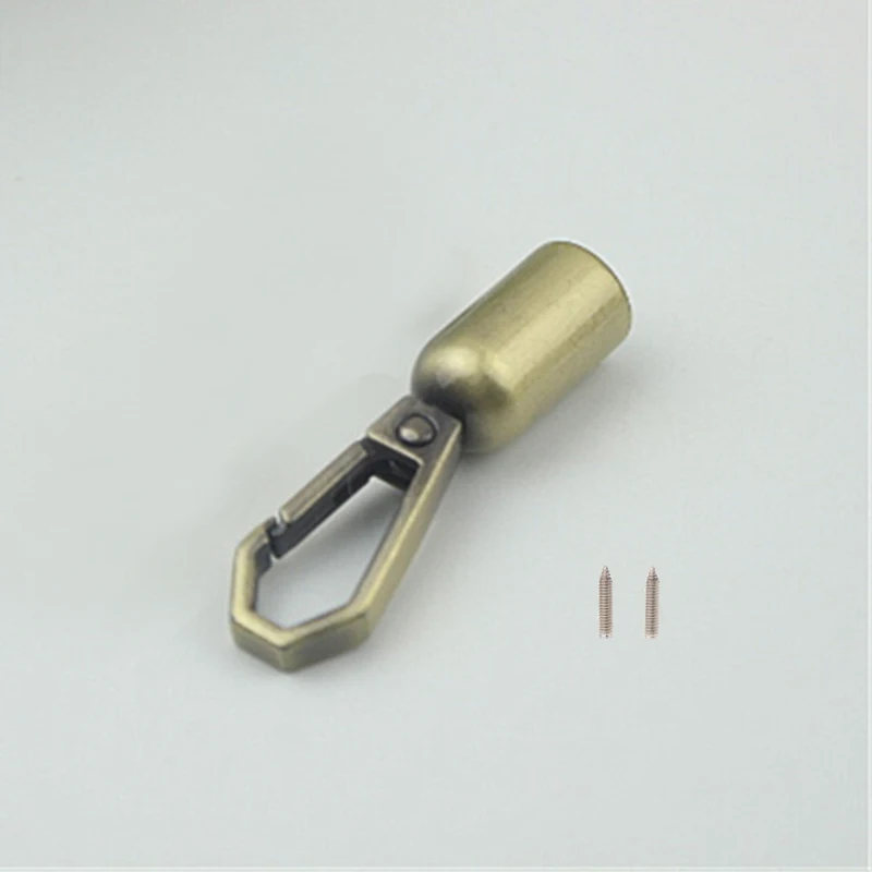 1PCS Metal Lobster Clasps With 2 Screws Bag Dog Buckle Trigger Clip Snap Hook Hardware Rotatable Bag Handle Connector