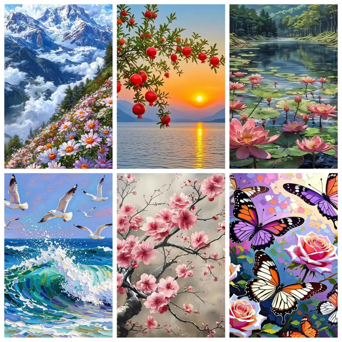 

1000 PCS Puzzles for Adults Landscape Jigsaw Puzzles Educational Games Colorful Puzzles Gifts Home Decor