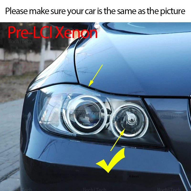 Angel Eyes Marker Light Bulbs Bright Headlights Replacement Accessory For BMW E90 E91 2005-2008 20W White Red Yellow Blue Green