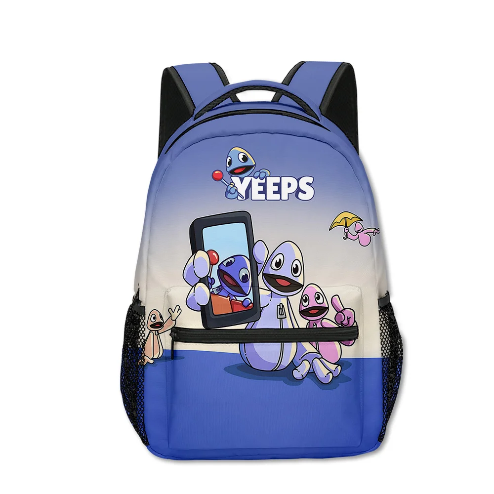 

Cartoon Popular Yeeps Hide and Seek student Bookbag Notebook Backpacks 3D Printed Oxford Waterproof Boys/Girls Travel Backpacks