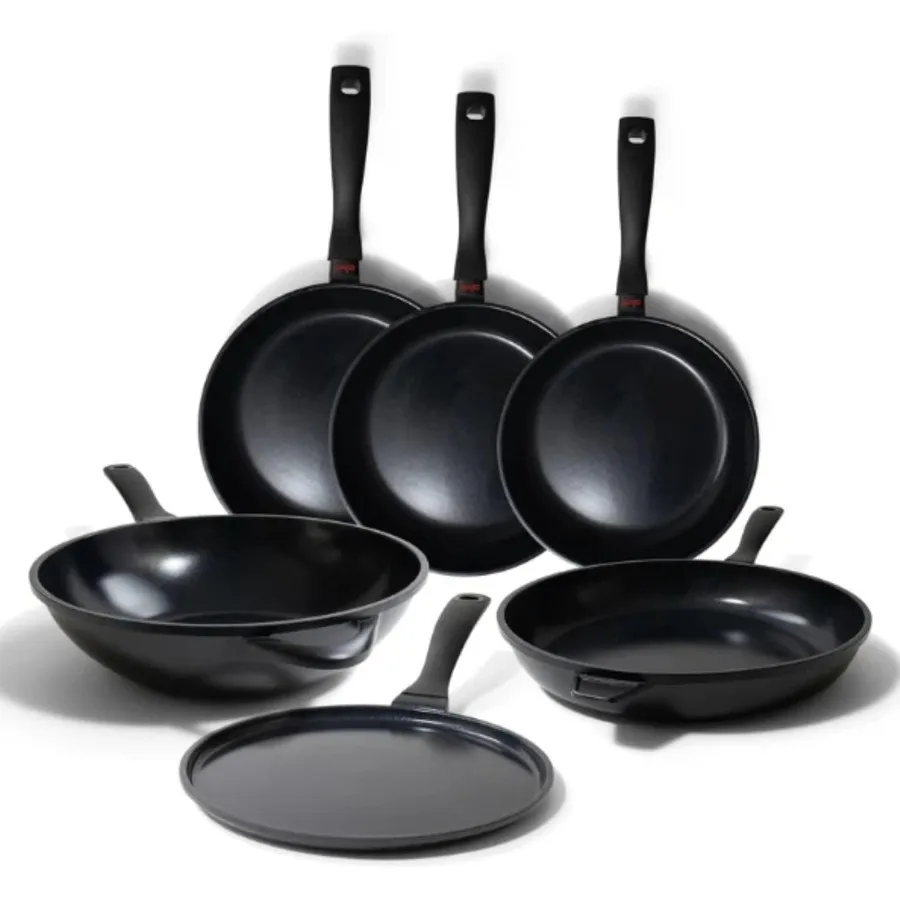Energy 6Piece Ceramic Nonstick Frying Pan Set PFAS PTFEFree 8
