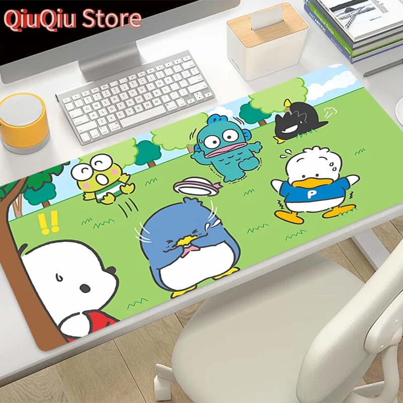لوحة ماوس كبيرة K-kero K-kero K-keroppi ألعاب لوحة المفاتيح حصيرة منصات الألعاب مكتب حامي أجهزة الكمبيوتر المحمولة ماوس Deskmat PC Anime Mousepad #4