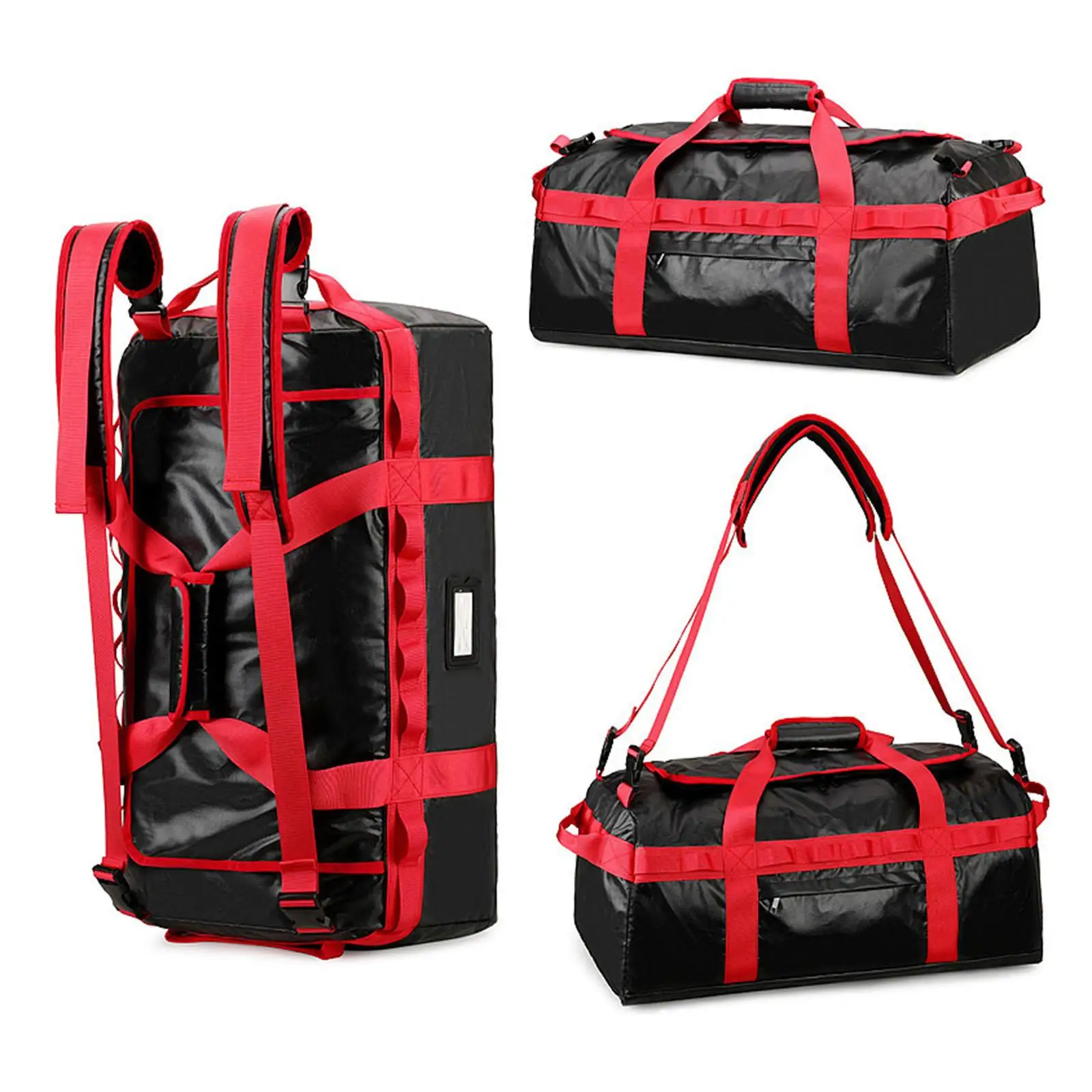 

80L Hiking Camping Backpack W/ Adjustable Straps Multipurpose with Multi-pockets Sling Bag Single-shoulder Bag Weekender