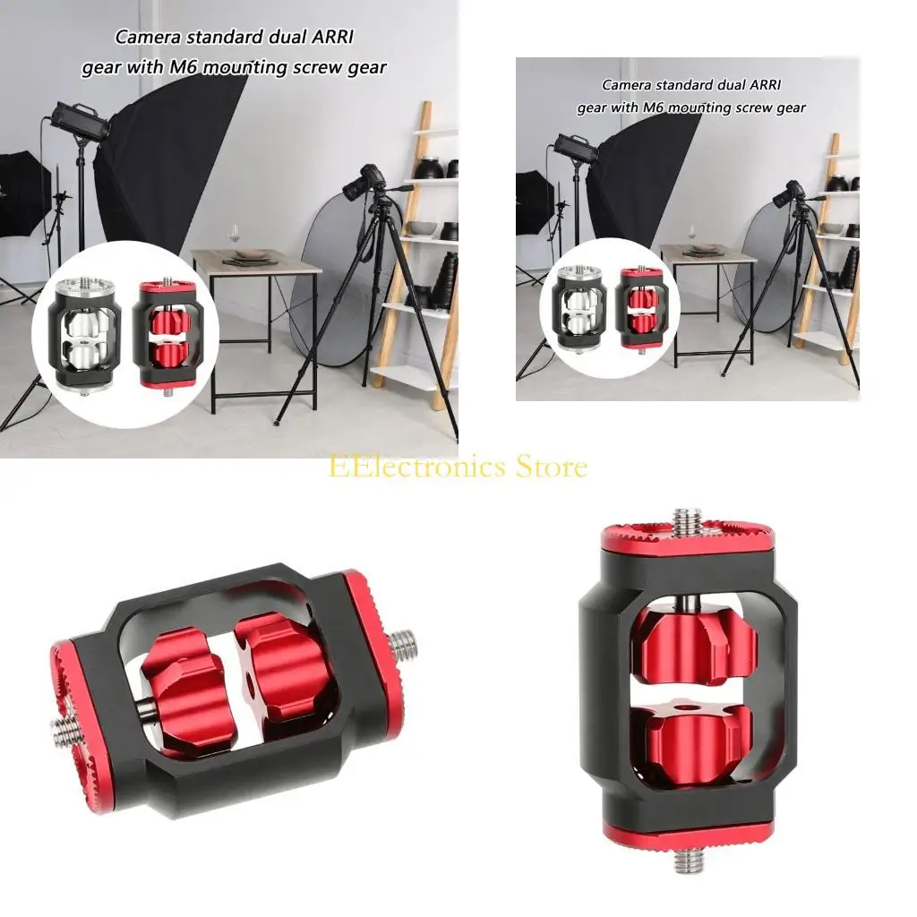 

B03C Heavy Duty Camera Gear Reinforced Teeth Rosette Shaped Mounting Extension Professional Video Accessories