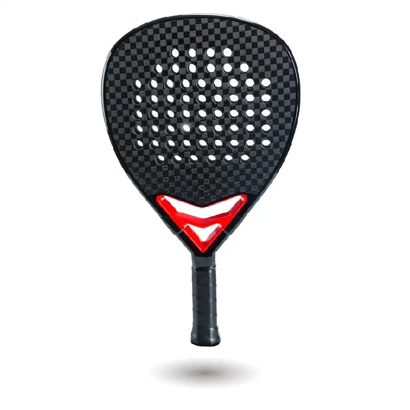 

Padel Racket 12K Carbon Professional Diamond Model High Blance EVA Memory Flex Foam Core for Advanced Players Paddle Racket