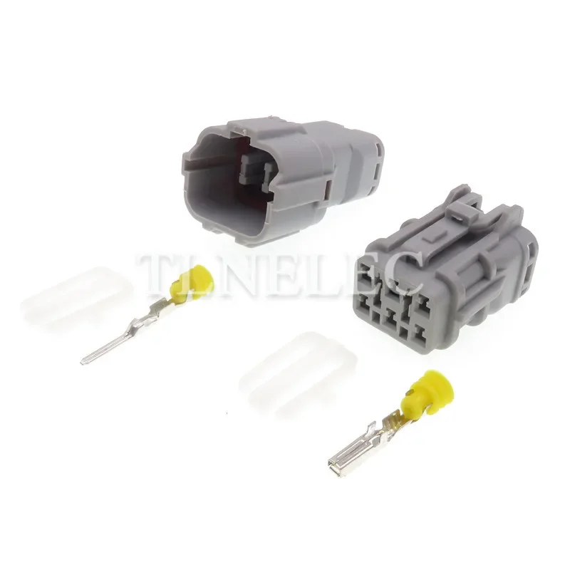 7123-7464-40 7222-7464-40 Tipo SWP Grigio Maschio Femmina Fendinebbia Connettore luce Spina luce automatica a 6 pin