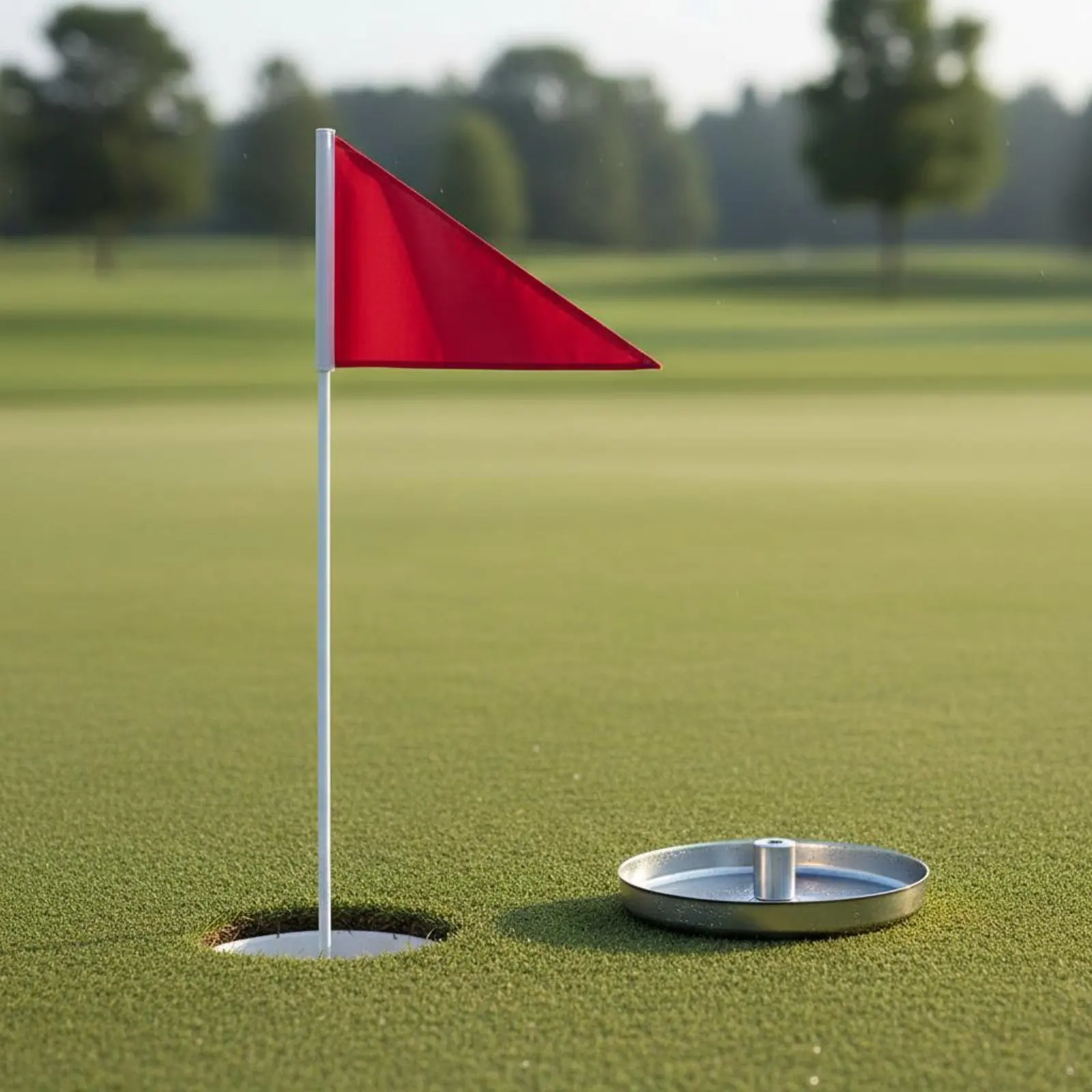 

Golf Putting Cup with Flag Long-Lasting Sports Gear for Groundskeepers