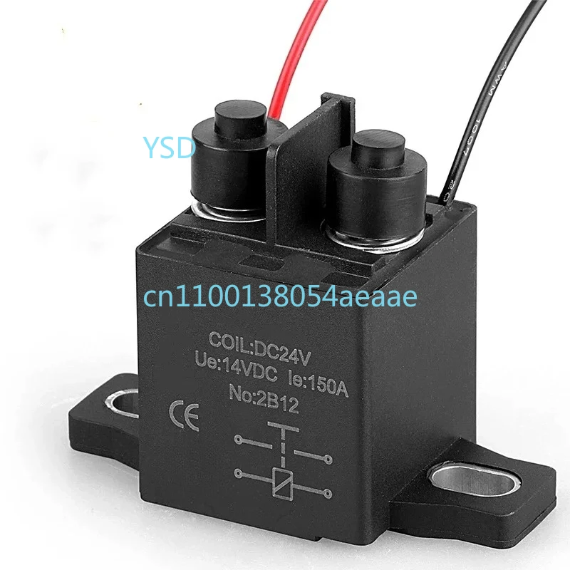 

150A High Current Car Relay, DC 12V/24V, Applicable to GM Vehicles, Steamships, Car Starter Relay and Auto Power Relay.