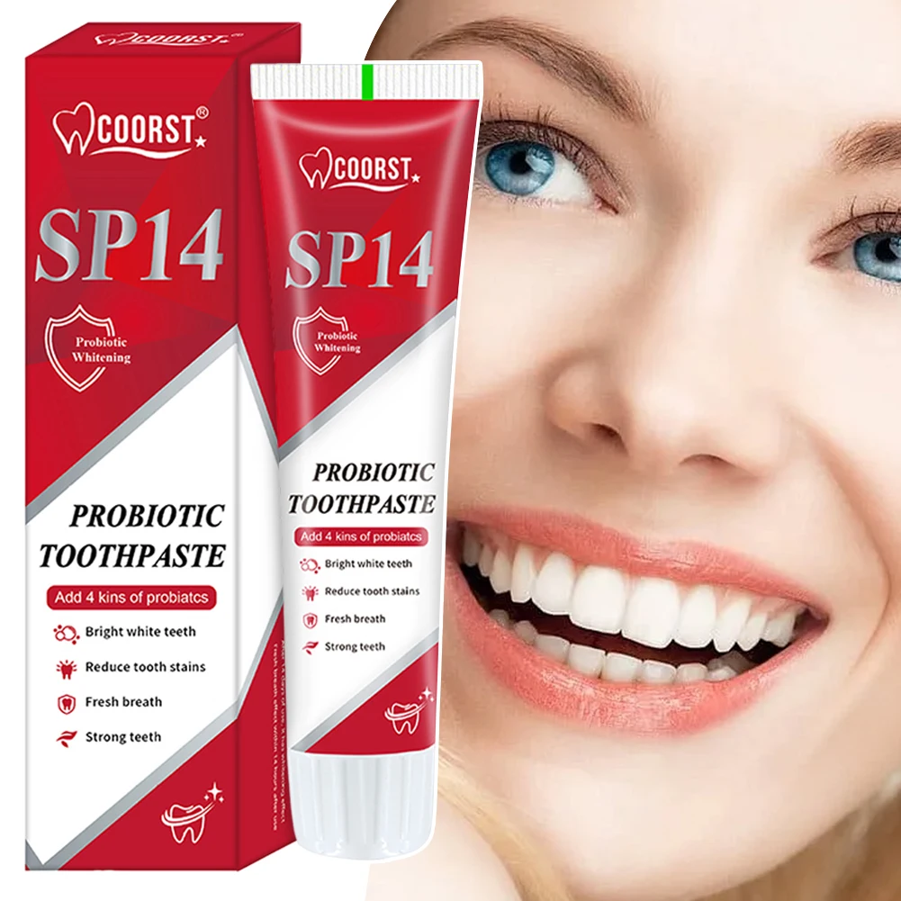 Sp-14 Probiotics Brightening Toothpaste Ultra Whitening Probiotics Toothpaste Deep Cleaning Oral Care Removing Bad Odor Tool