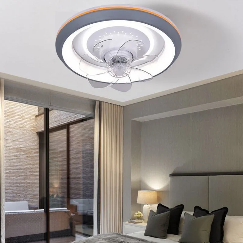 Shaking Head Bedroom Fan Lamp Fan Lamp Dining Room/Living Room All-in-One Light Direct Sales