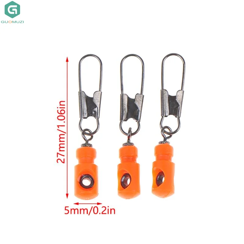 3Pcs Fishing Connector Float Hanging Plug In Tackle Rotating Pins Rigging Float Positioning Fishing Tools Supplies Gear Device