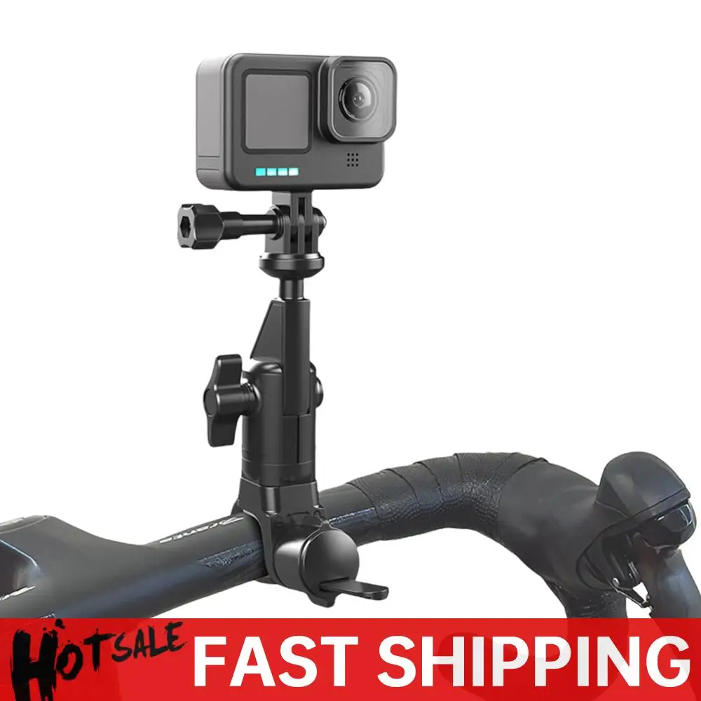 Motorcycle Bicycle Holder Motorcycle Bike Camera Holder for Insta 360 X2 X3 X4 Go Pro 12 11 10 DJI