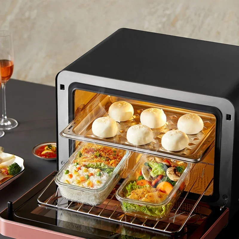 Steam Oven Steaming and Baking Large Capacity Multi-Functional Air Fryer Electric Oven Micro Steaming and Baking Forno Pizza