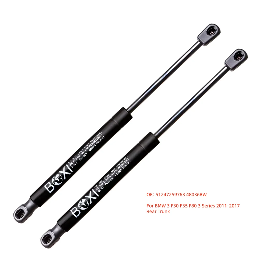 

BOXI 2Pcs Rear Trunk Gas Spring Shock Lift Strut Support For BMW 3 F30 F35 F80 3 Series 2011-2017 51247259763 Lift Struts