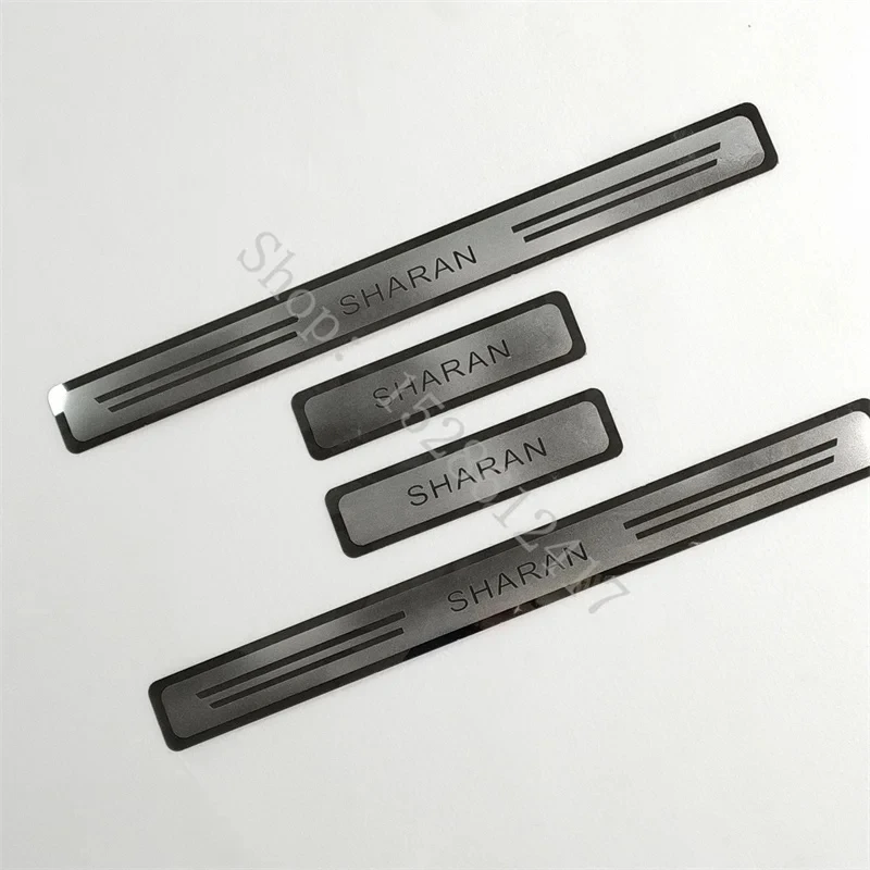 

For Volkswagen Sharan 2012-2018 stainless steel protector Door Sill Scuff Plate Threshold Welcome Pedal Car Accessories