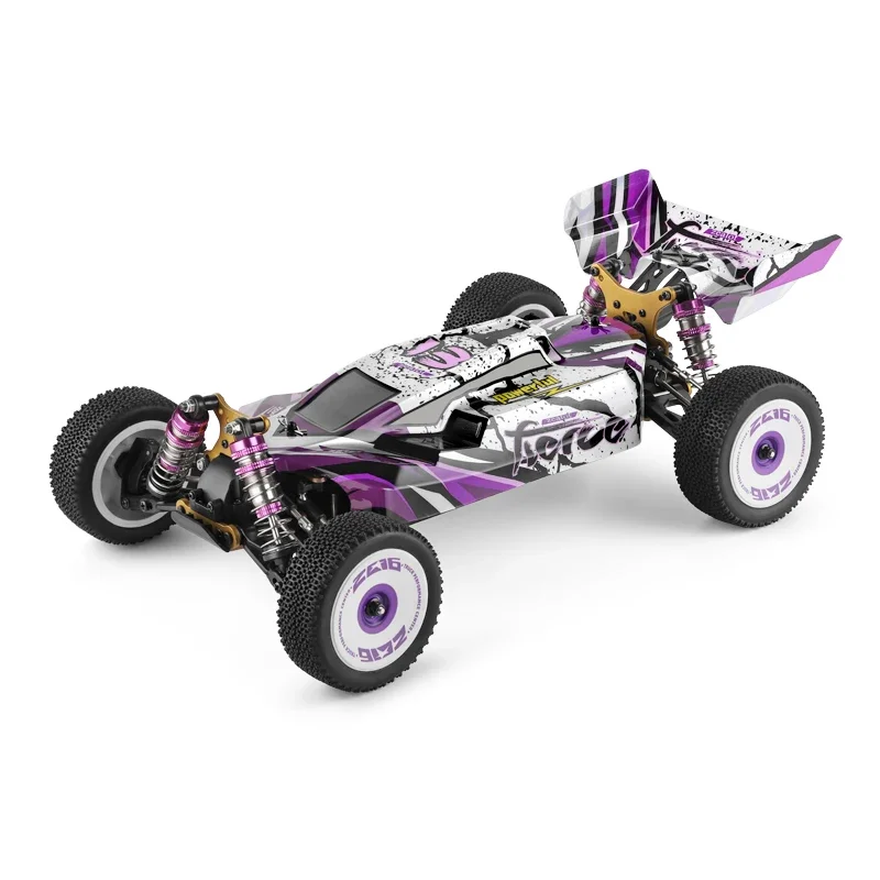 

60km/h 1/12 speedcar Wltoys 124019 2.4GHz RC car Off-road drift car RTR four-wheel drive aluminium alloy chassis zinc alloy gear