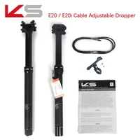 KS E20/E20-i 27,2 sestpost viaje 100 125mm Control remoto cuentagotas KS poste de sillín 30,9/31,6mm poste de sillín de bicicleta Travel125mm