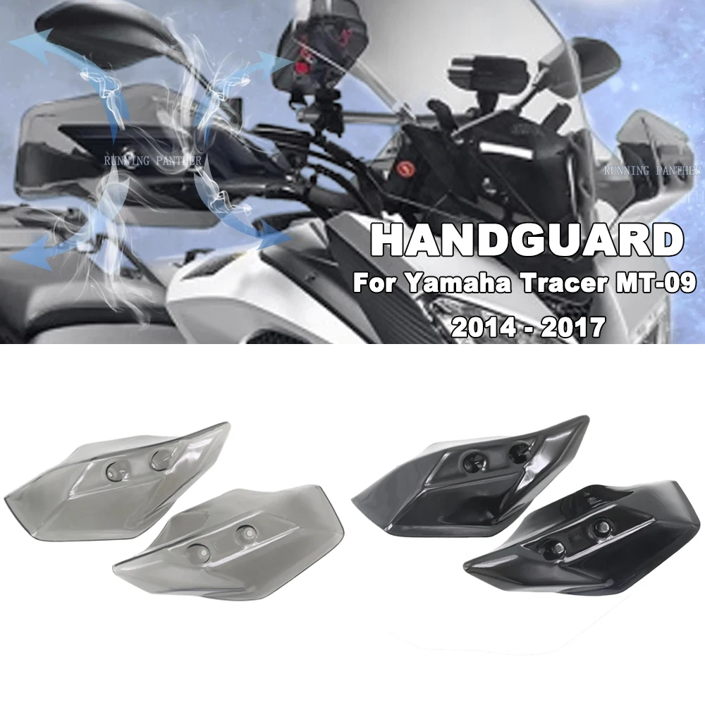 

New 2014 2015 2016 2017 Handguard Extensions Hand Wind shield Protector Guard For Yamaha Tracer 900 / 9 MT09 MT 09 TRACER 9