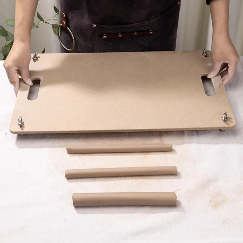 

Pottery Tools Clay Rubbing Strips Board Mud Strips Forming Density Board DIY Ceramics Clay Sculpture Modeling Rolling Clay Tools