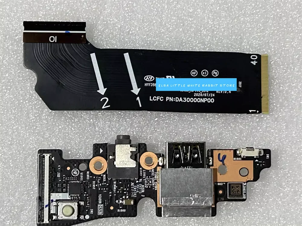 

FOR LENOVO Yoga 14s ACH Slim7 Pro XIAOXIN Pro 14ITL AUDIO USB POWER BUTTON BOARD W CABLE NS-D231 NS-D431
