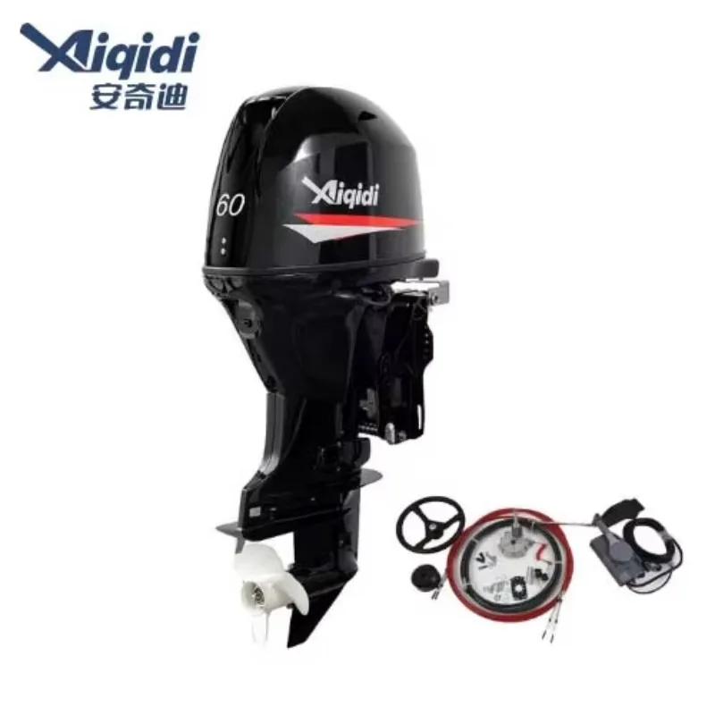 Outboard Engine AIQIDI 60HP 4 Stroke 6000RPM 996cc EFI Forward/Rear Control Boat Motor