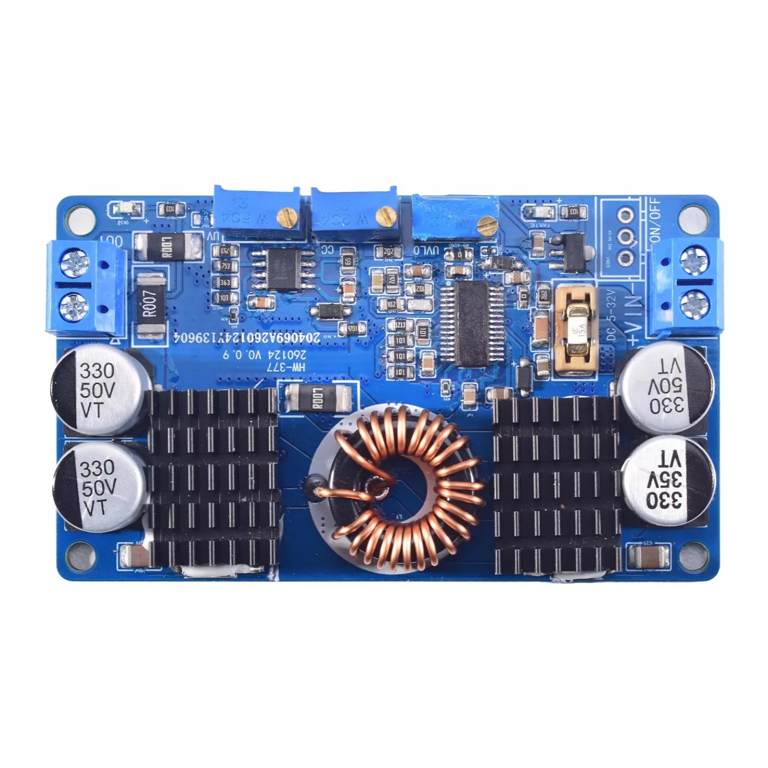 NCZOBOE LTC3780 DC-DC 5-32V to 1V-30V 10A Automatic Step Up Down Regulator Charging Module Power Supply Module