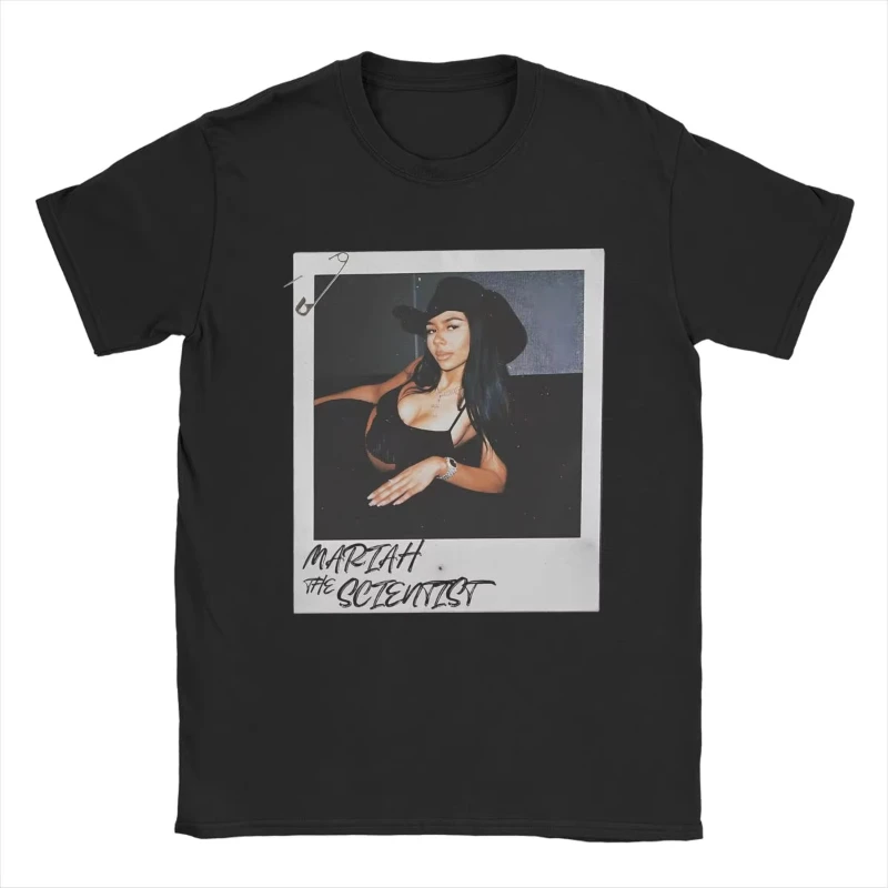 Mariah The Scientist T-Shirts Men Fashion  Cotton Tee Shirt Crew Neck Short Sleeve T Shirt  Clothing