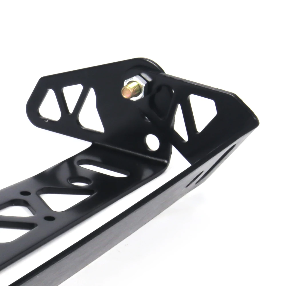 Universal Aluminum Car JDM Styling License Plate Frame Frame Tag Holder New 1pc Multi Color Power License Plate Frames