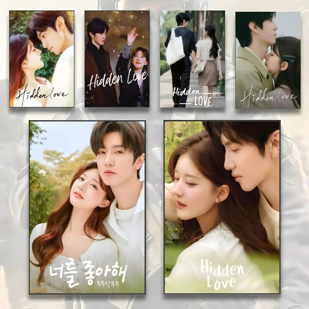 Romantic TV Series H-Hidden Love Poster Painting Prints Wall Art Picture Film Room Home Bar Cafe Decor Home Mural